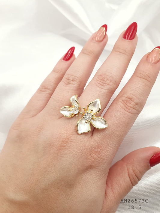 Anillo Rodio AN26573C