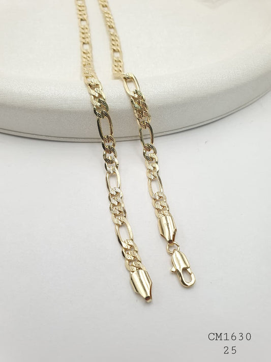 Cadena Hombre En Rodio CM1630