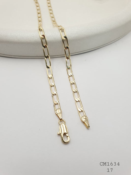Cadena Hombre En Rodio CM1634