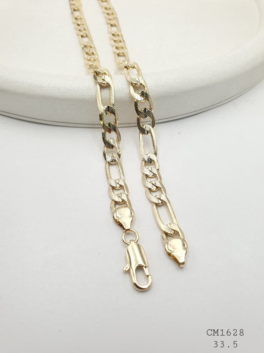 Cadena Hombre En Rodio CM1628