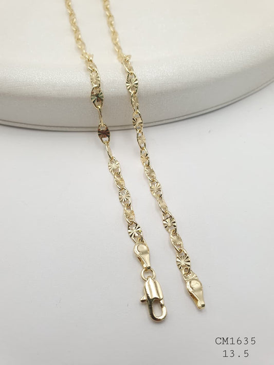 Cadena Hombre En Rodio CM1635