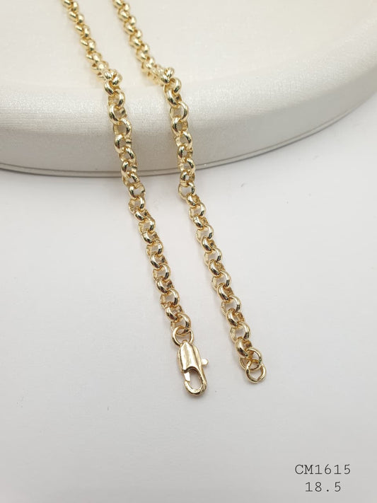 Cadena Hombre En Rodio CM1615