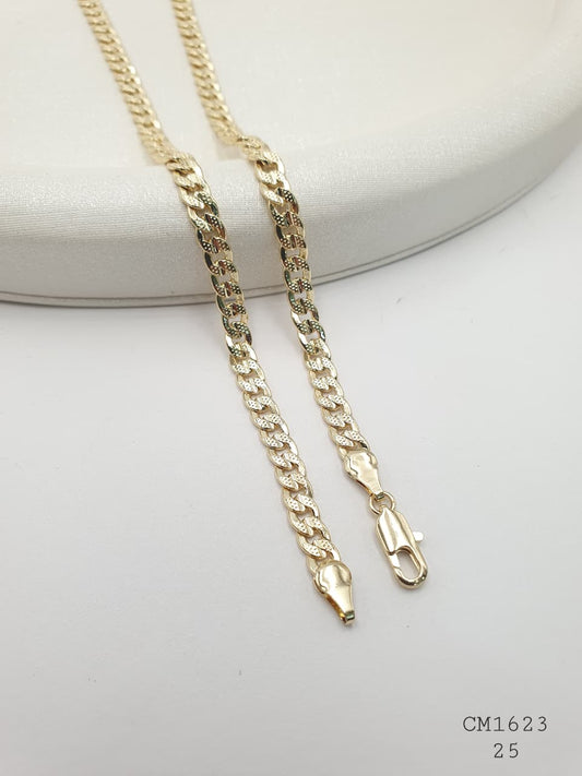 Cadena Hombre En Rodio CM1623