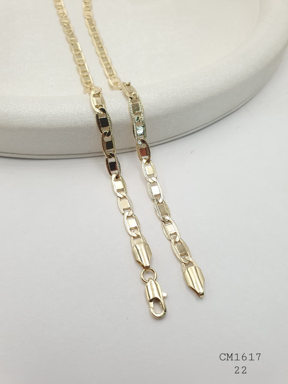Cadena Hombre En Rodio CM1617