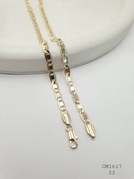 Cadena Hombre En Rodio CM1617
