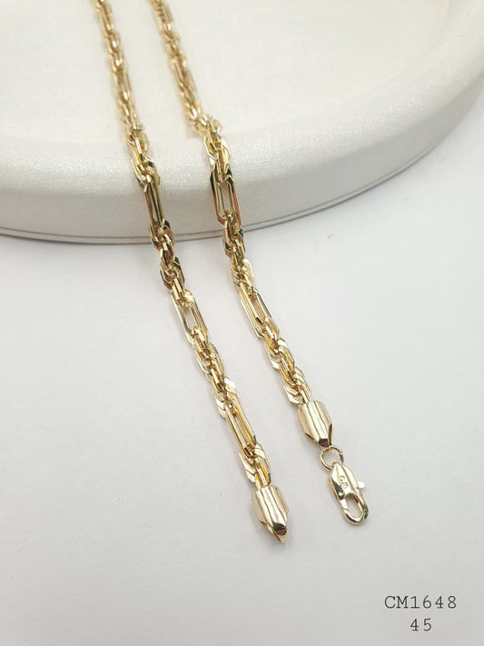 Cadena Hombre En Rodio CM1648