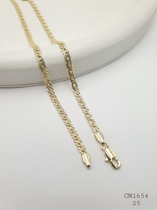 Cadena Hombre En Rodio CM1654