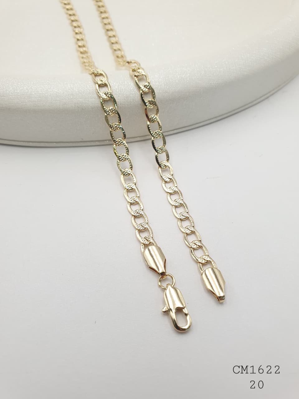 Cadena Hombre En Rodio CM1622