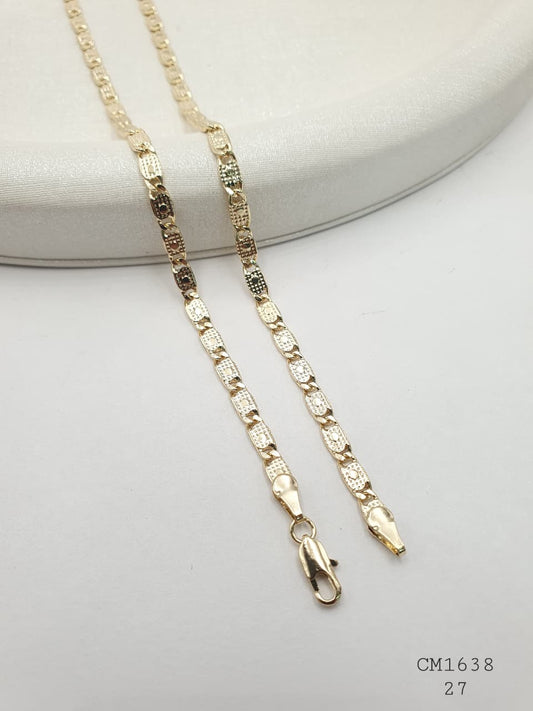 Cadena Hombre En Rodio CM1638