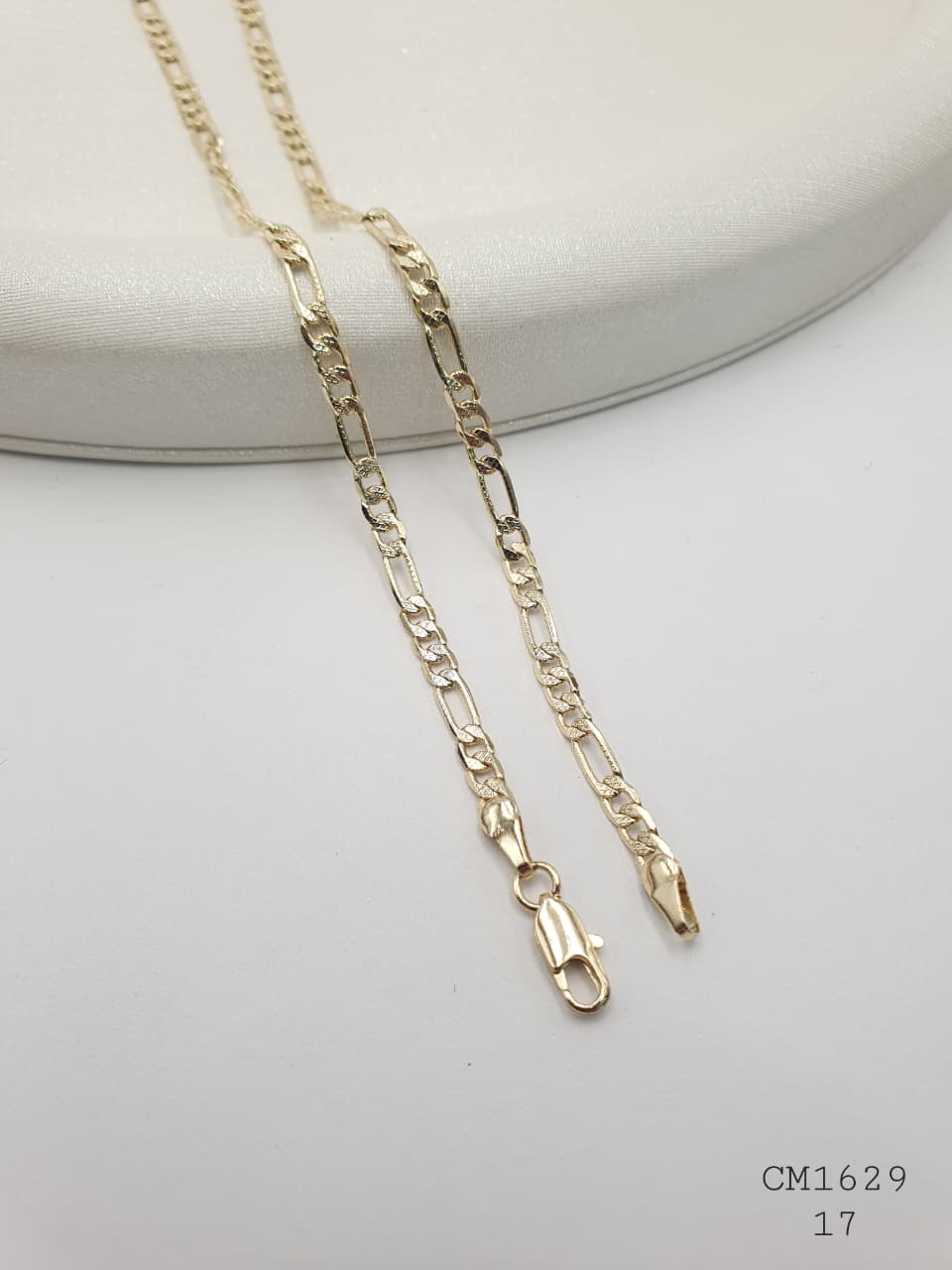 Cadena Hombre En Rodio CM1629