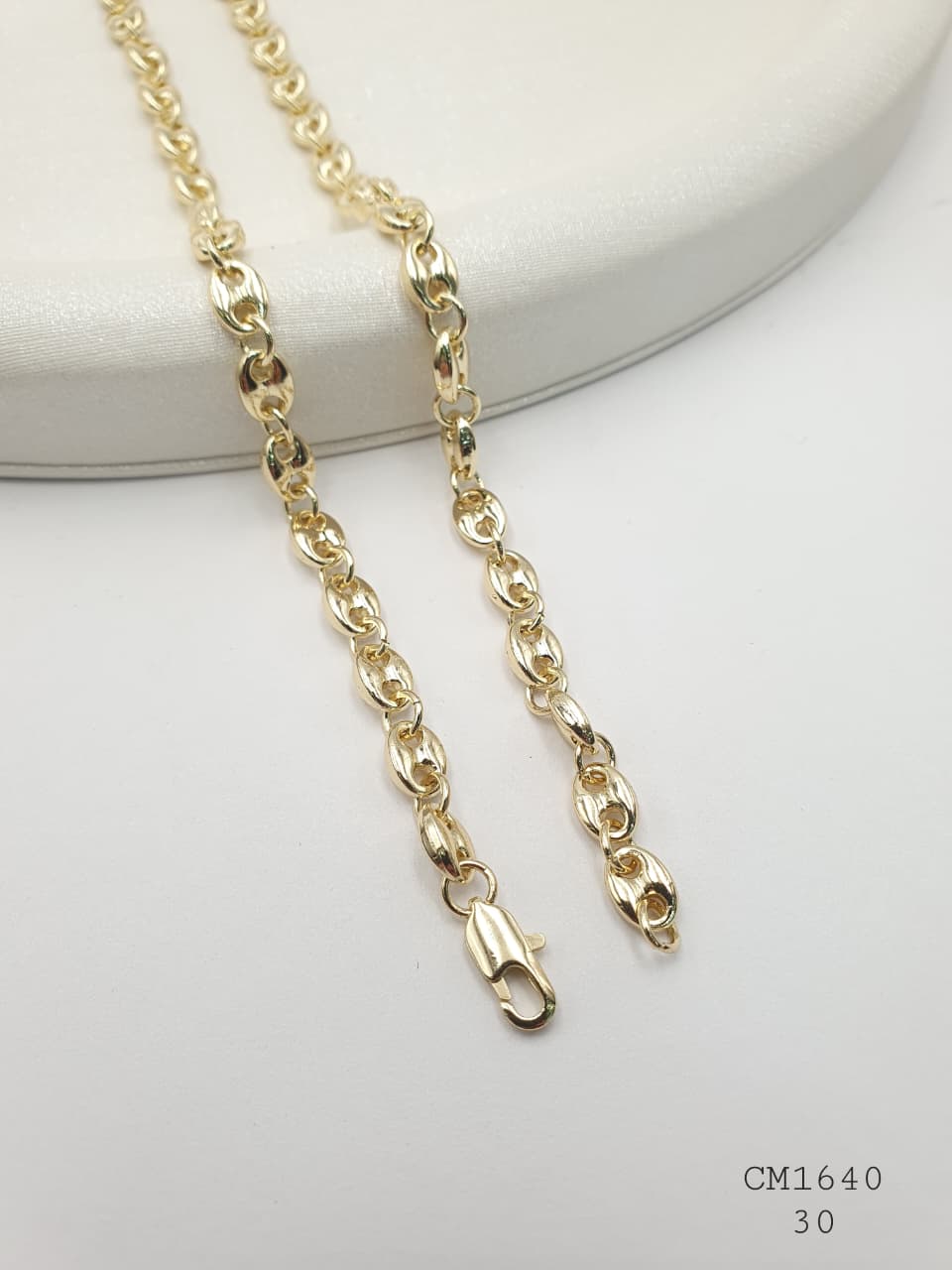 Cadena Hombre En Rodio CM1640