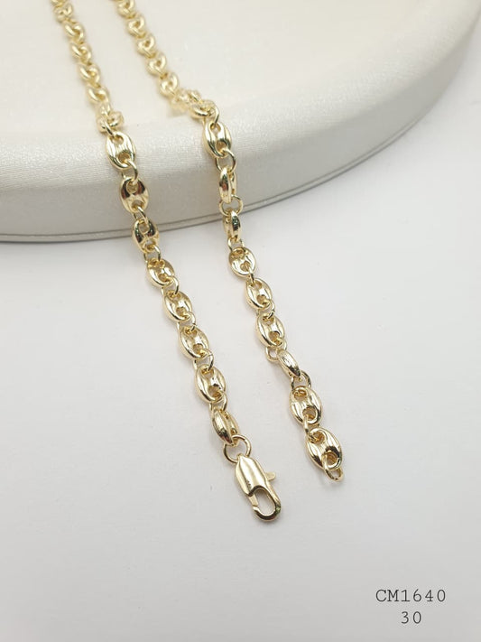 Cadena Hombre En Rodio CM1640