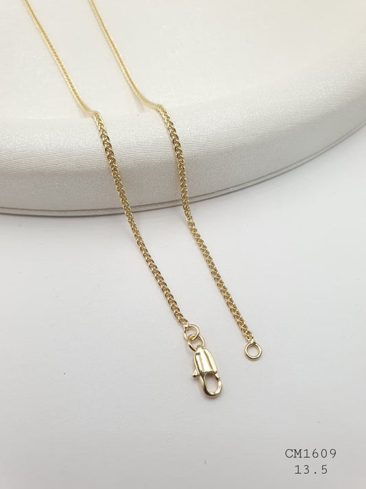 Cadena Hombre En Rodio CM1609
