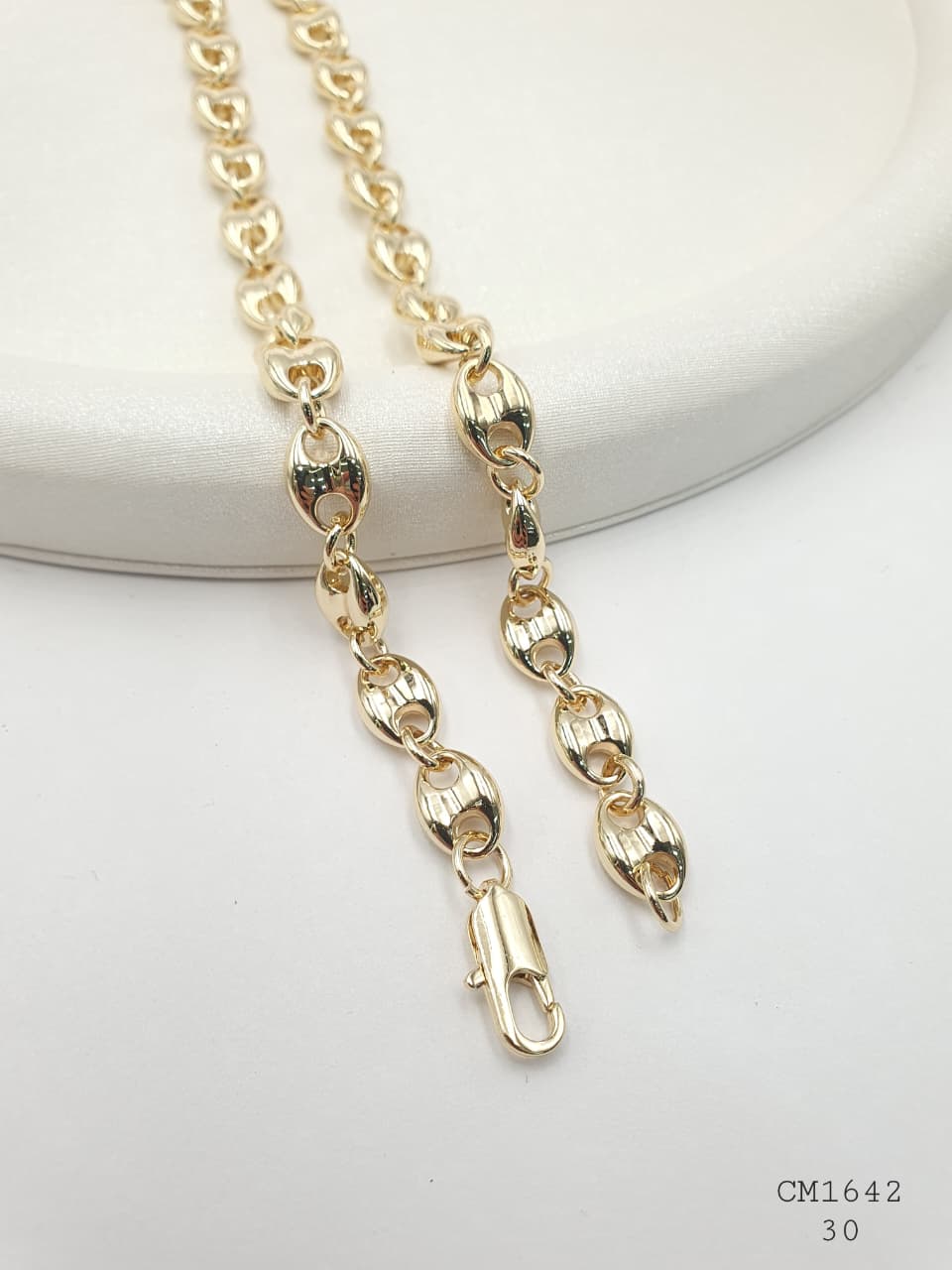 Cadena Hombre En Rodio CM1642