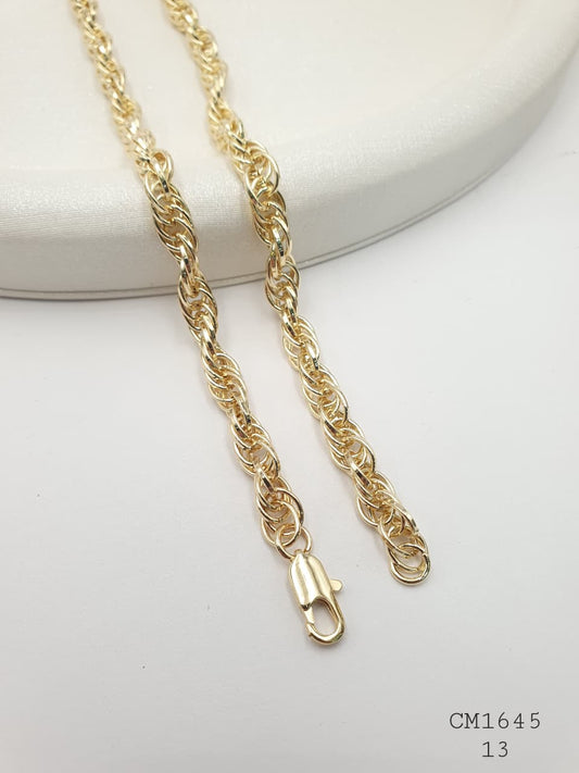 Cadena Hombre En Rodio CM1645