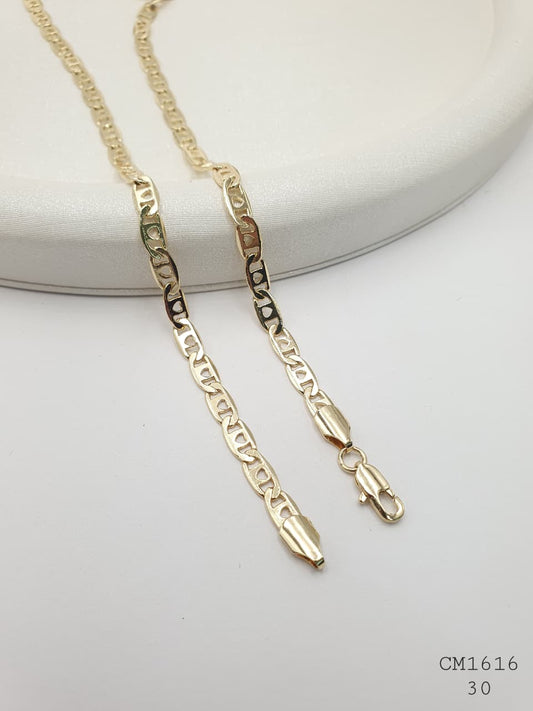 Cadena Hombre En Rodio CM1616