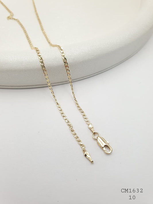 Cadena Hombre En Rodio CM1632