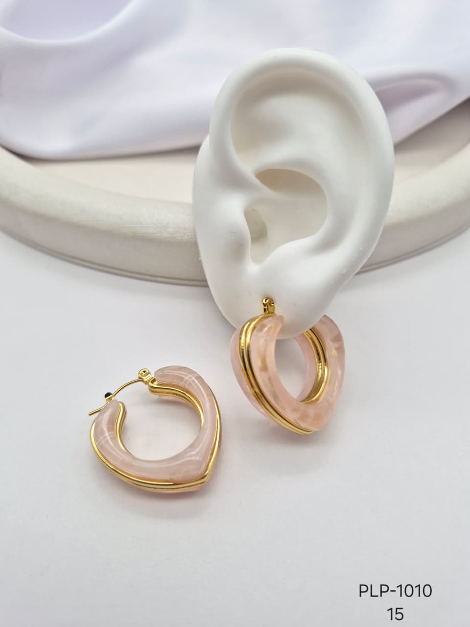 Arete Acero Con Resina PLP-1011