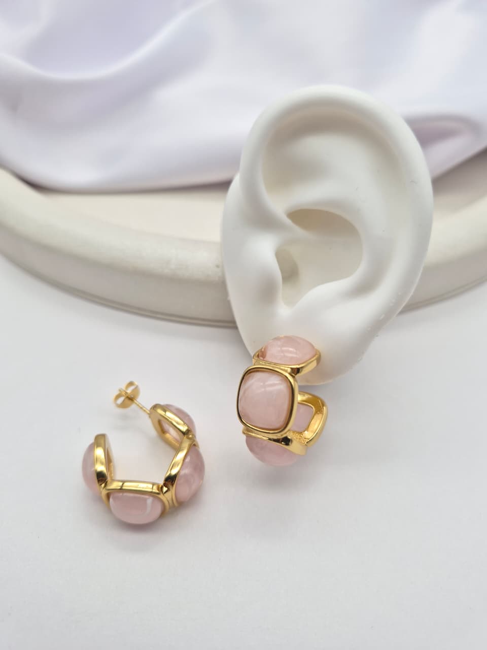 Arete Acero Con Resina PLP-1018