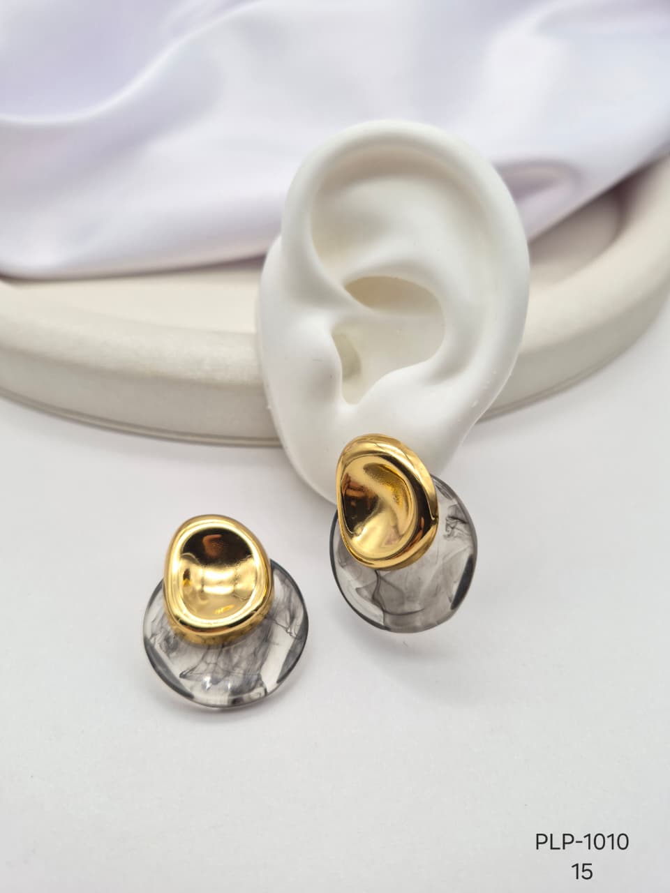 Arete Acero Con Resina PLP-1022