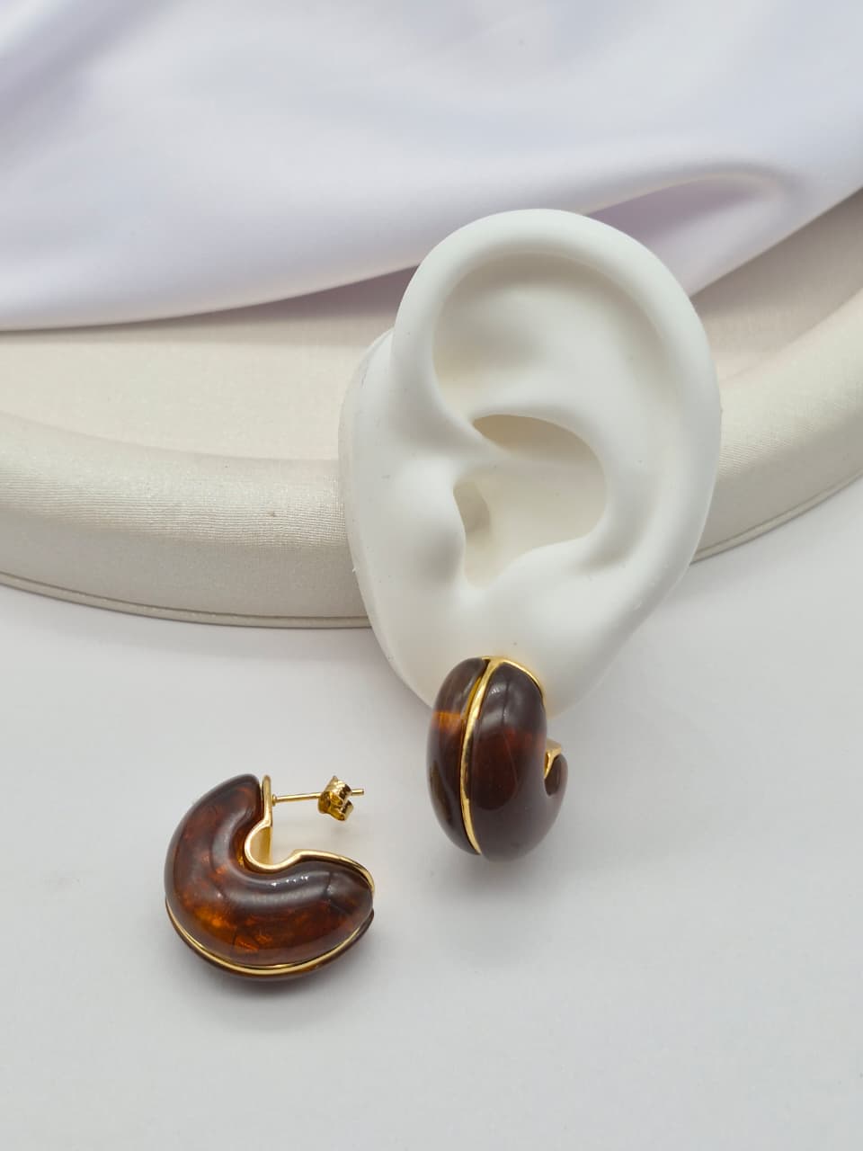 Arete Acero Con Resina PLP-1023