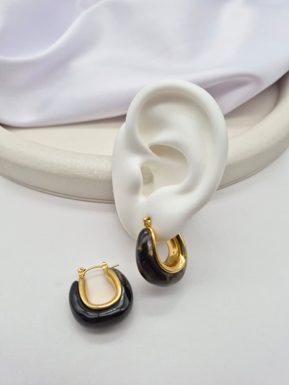 Arete Acero Con Resina PLP-1027