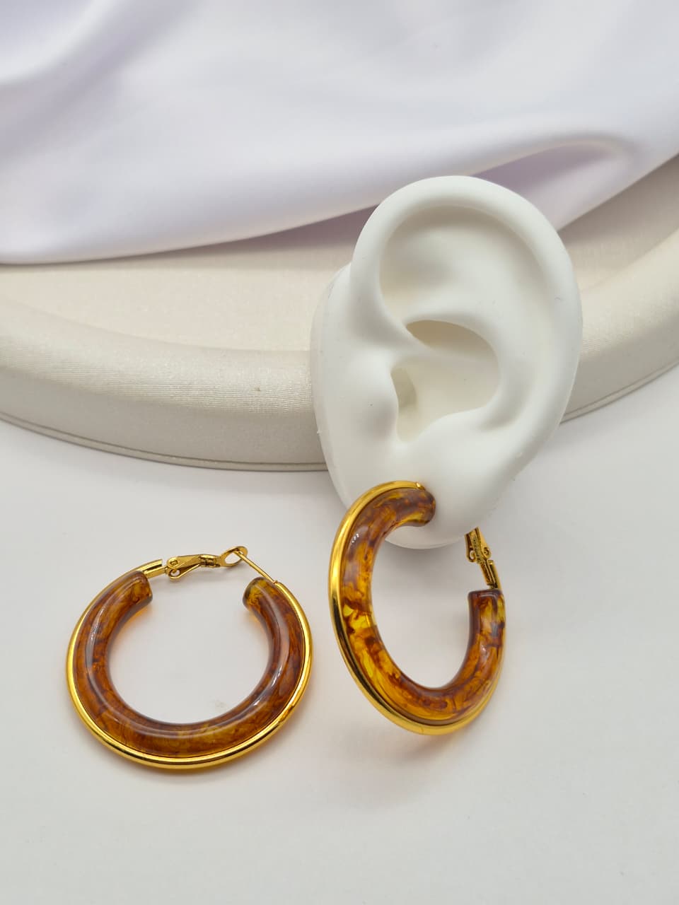 Arete Acero Con Resina PLP-1010