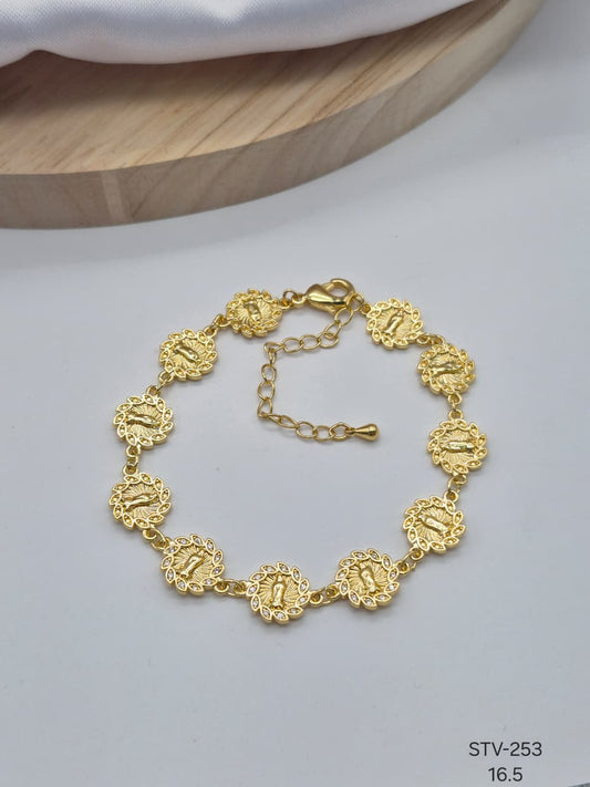 Pulsera Aro Rodio STV-253