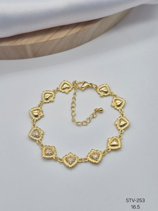 Pulsera Aro Rodio STV-253-2