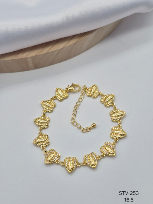 Pulsera Aro Rodio STV-253-1