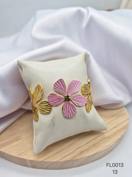 Pulsera Aro Rodio FL0013