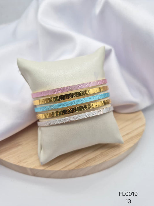 Pulsera Aro Rodio FL0019-1