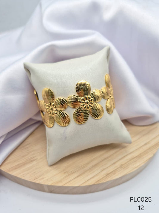 Pulsera Aro Rodio FL0025