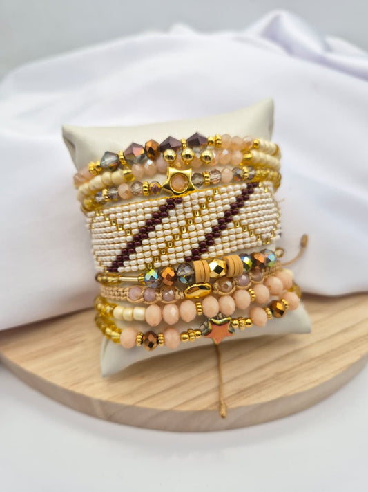 Set Pulsera Tejida SETP17