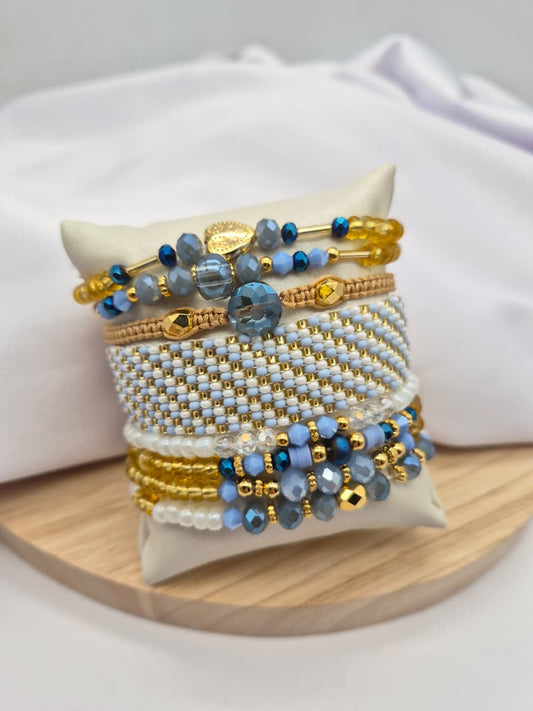 Set Pulsera Tejida SETP5