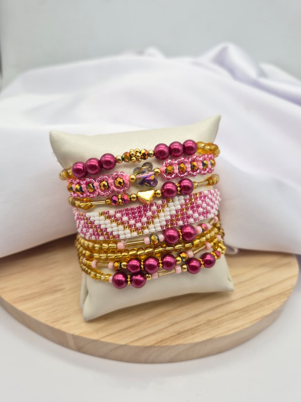 Set Pulsera Tejida SETP14