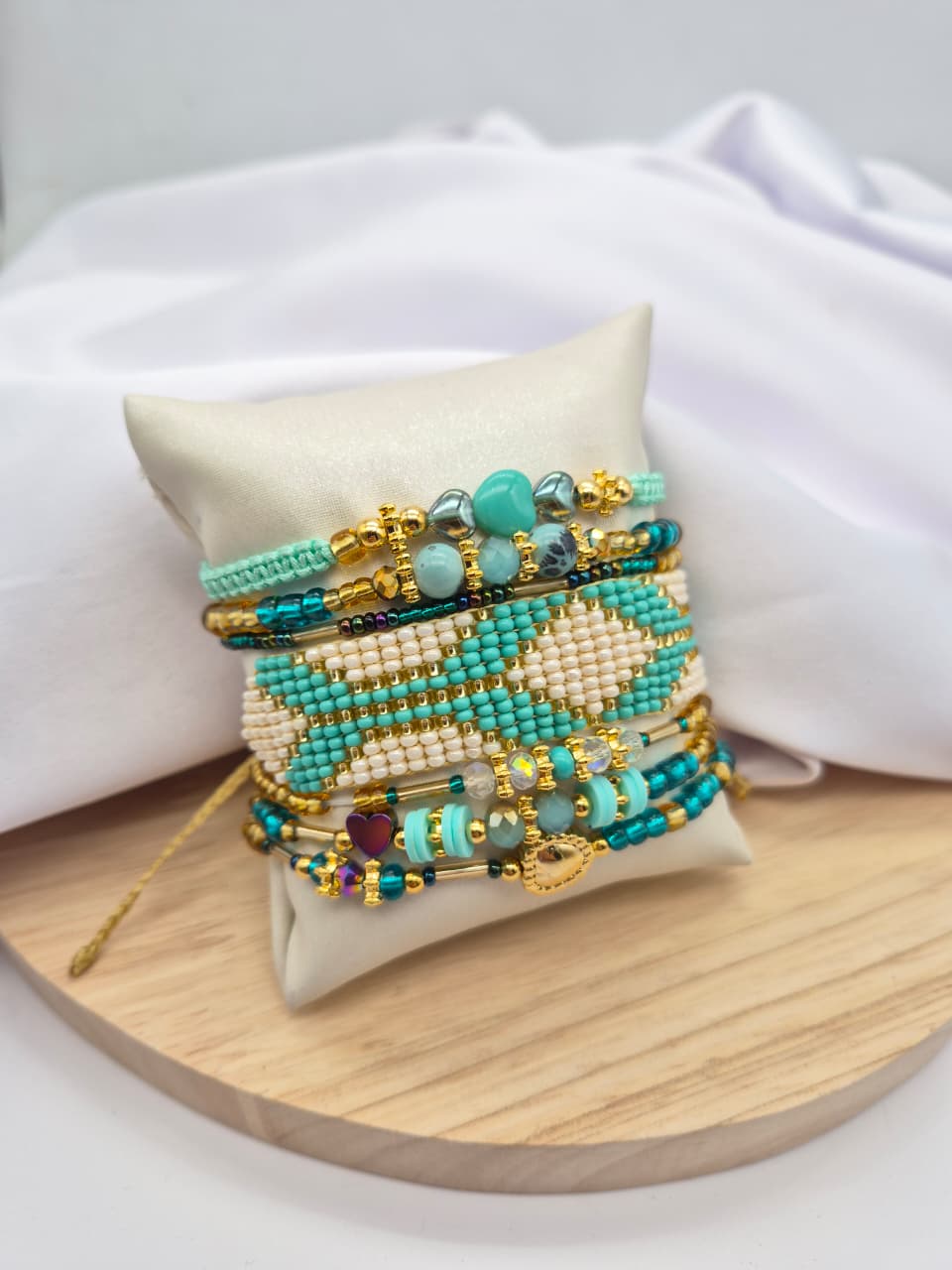 Set Pulsera Tejida SETP1