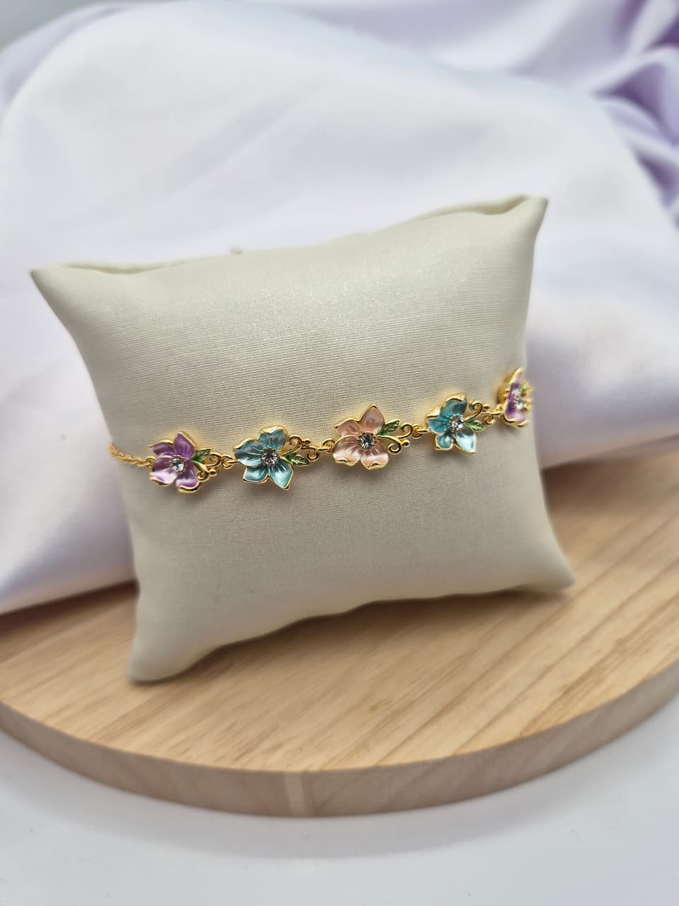 Pulsera Rodio Esmaltada RES5