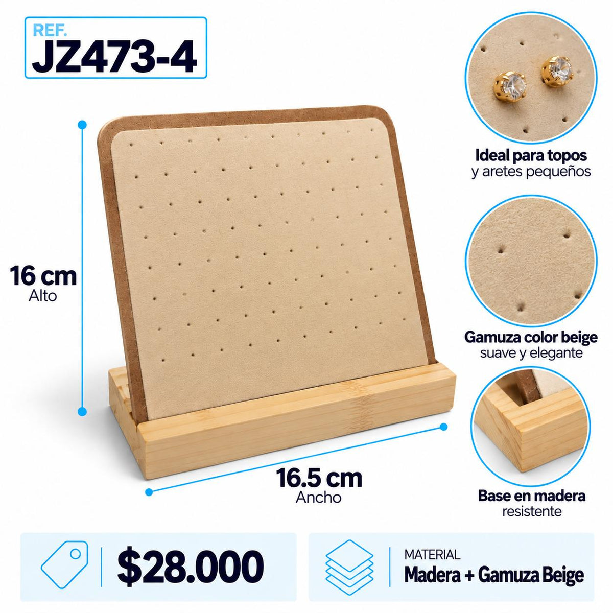 Exhibidor Madera JZ473-4