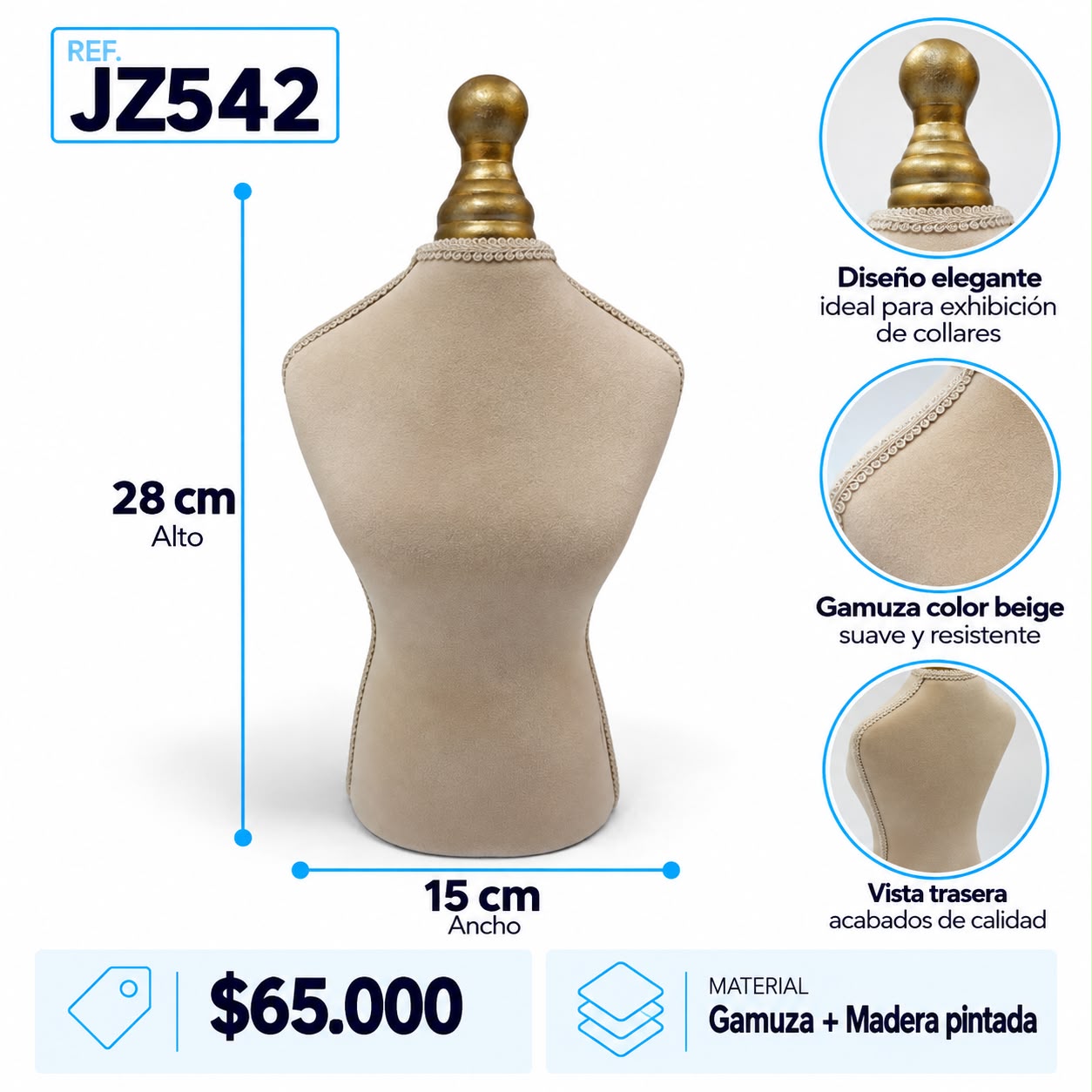 Exhibidor Madera JZ542