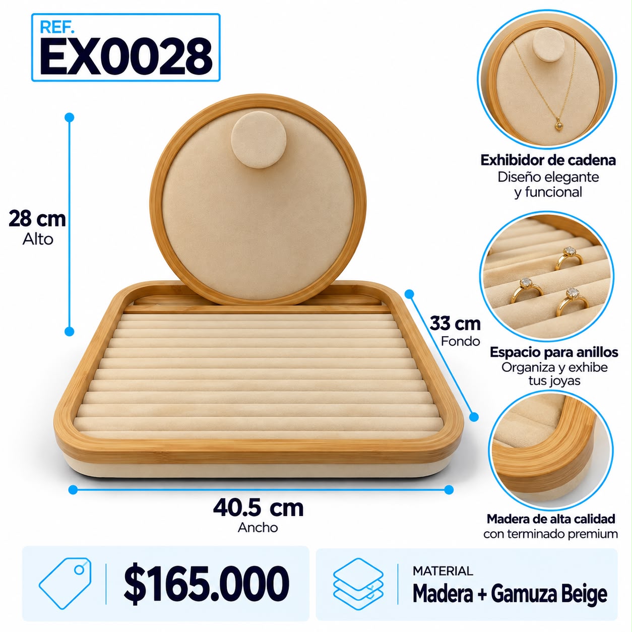 Exhibidor Madera EX0028
