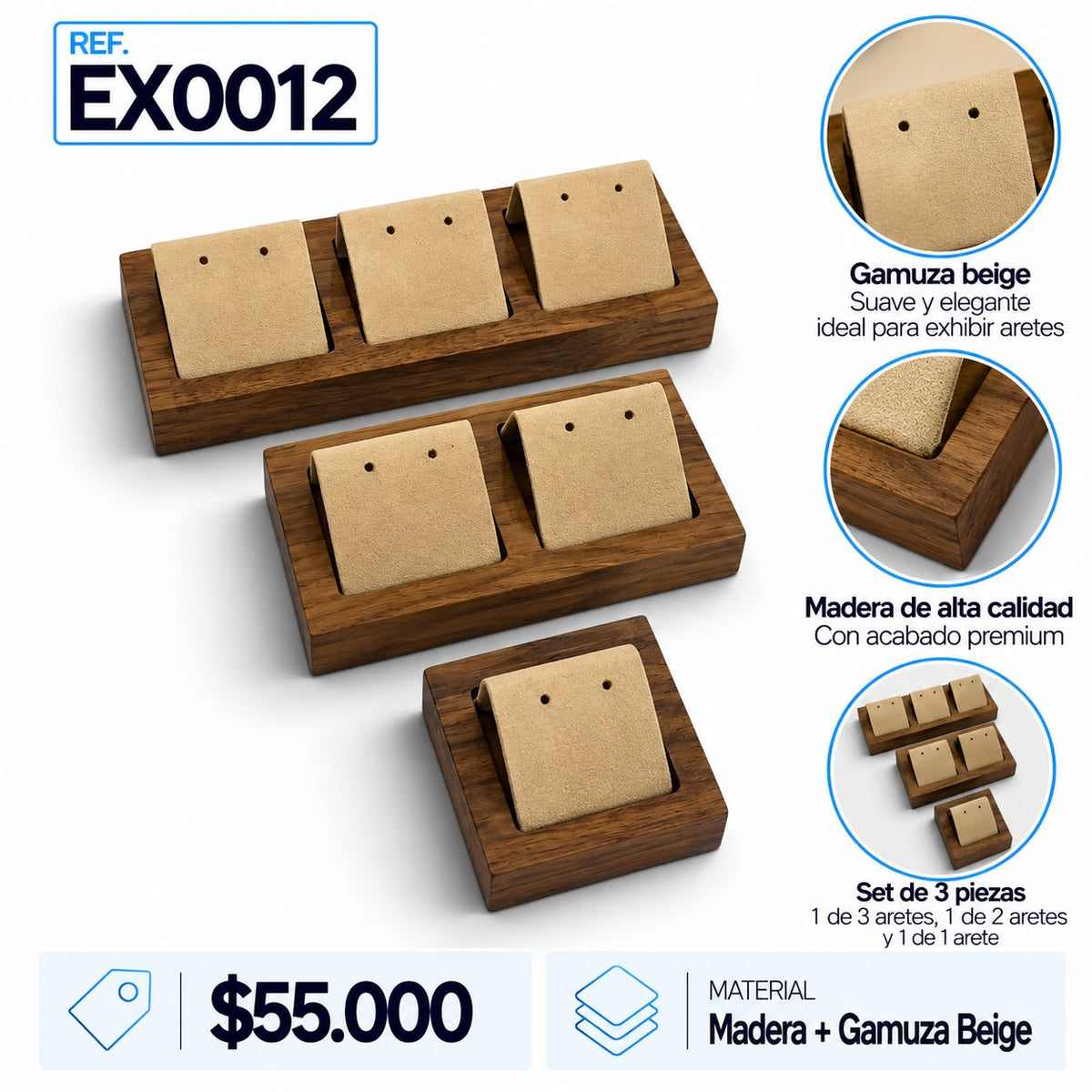 Exhibidor Madera EX0012