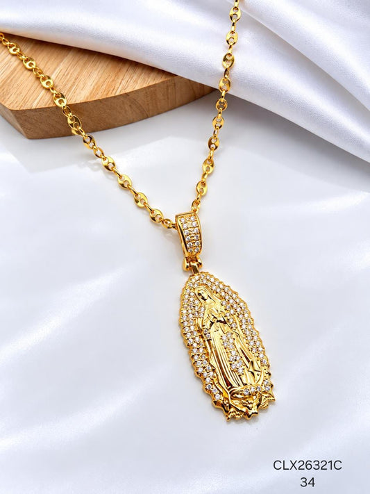 Collar Rodio CLX26321C