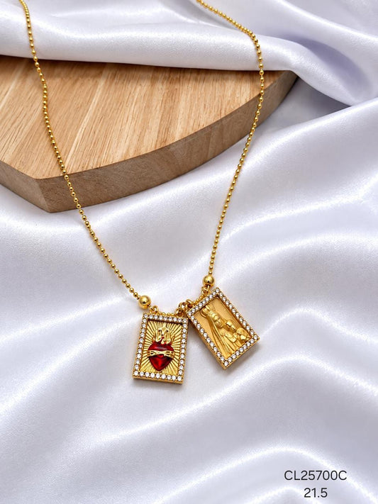 Collar Rodio CL25700C