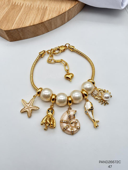 Pulsera Rodio PAND26672C