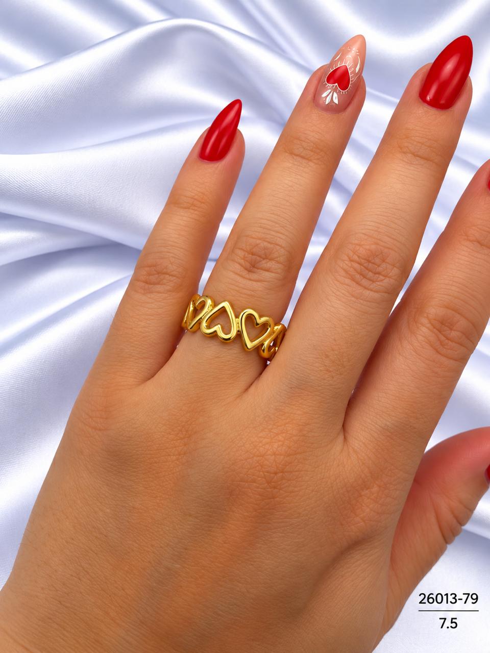 Anillos En Rodio 26013-79