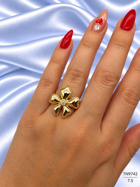 Anillos En Rodio TN9742