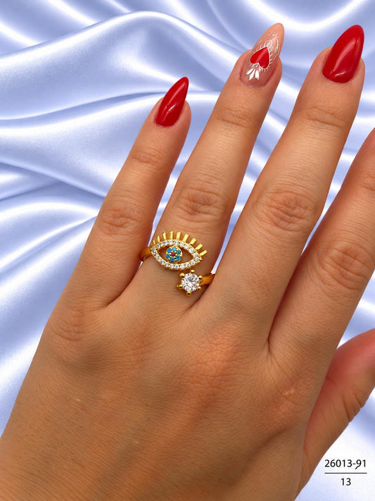 Anillos En Rodio 26013-91