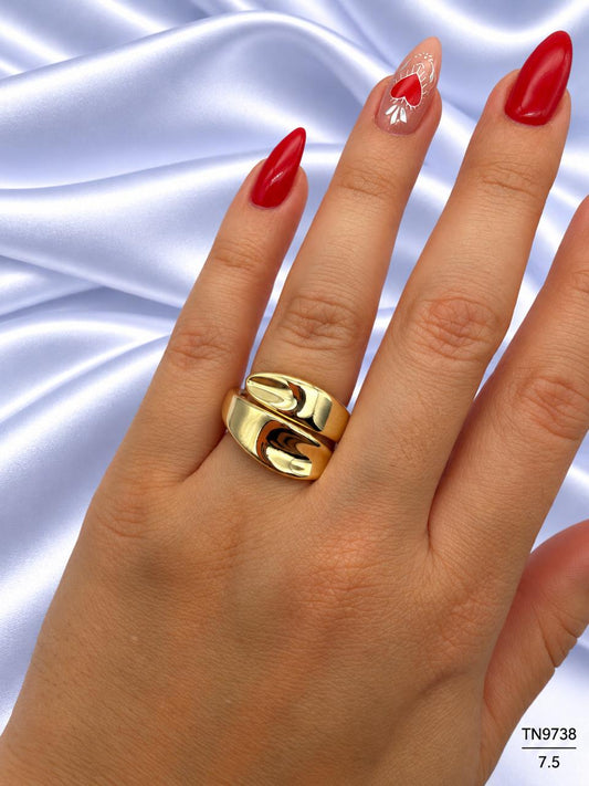 Anillos En Rodio TN9738
