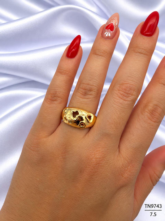 Anillos En Rodio TN9743